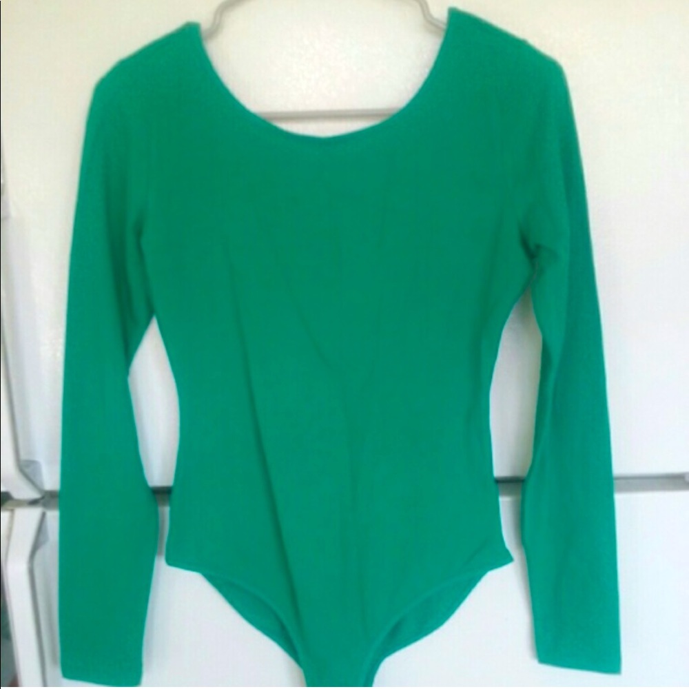 3 for $20 Forever 21 Green bodysuit